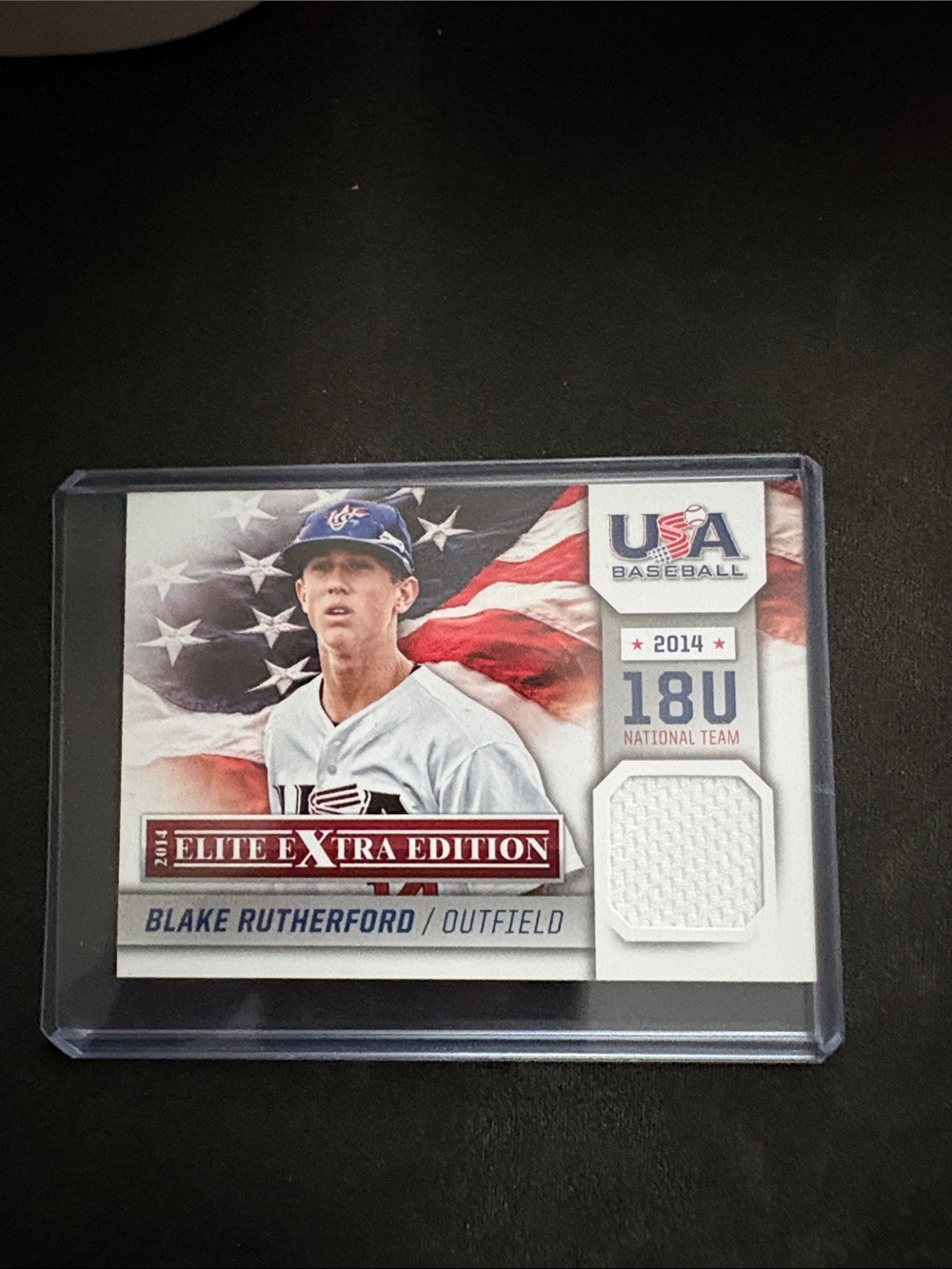 Panini USA Baseball Blake Rutherford Card - Red, White, Blue